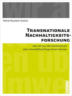 cover image of Transnationale Nachhaltigkeitsforschung